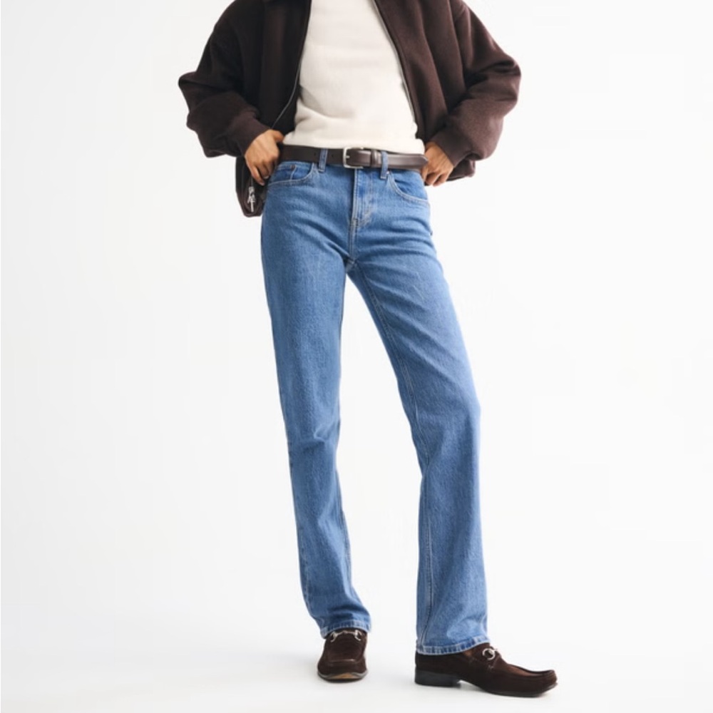 NEW Abercrombie 26 Mid Rise Jeans
